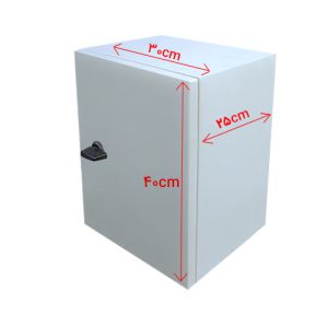تابلو برق روکار 40*30 فلزی عمق 25